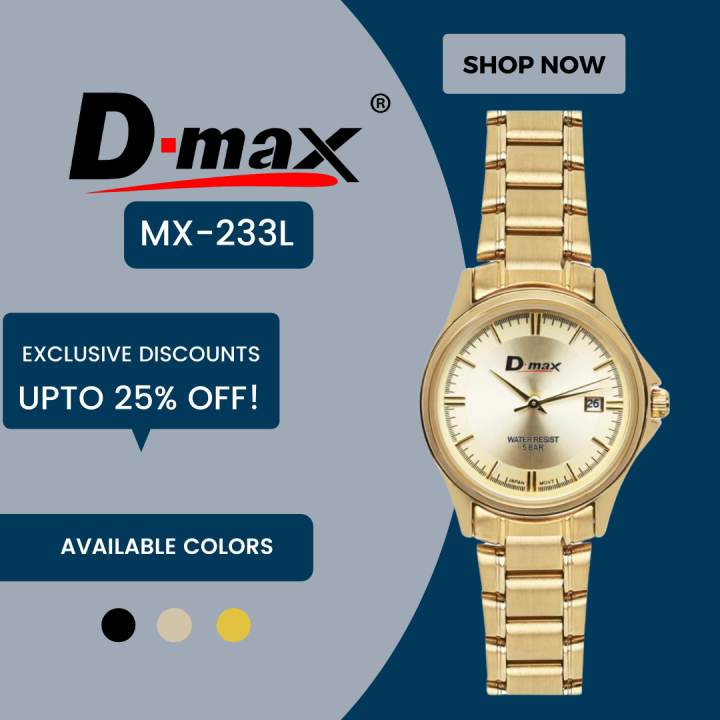 Buy Women's Omax Metal Classic Collection Women Watch Online | Centrepoint  Qatar