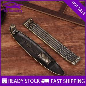 Samurry ✨Hot Sale✨ 1ชิ้นที่วางธูปของตกแต่งบ้านที่วางธูปใส่เรือผู้ชายตกปลาสไตล์ญี่ปุ่น