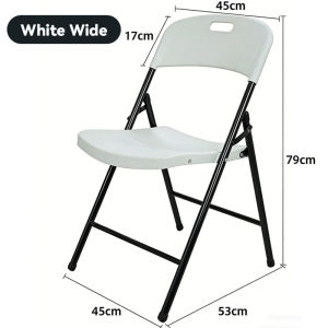 Happihaus Heavy Duty Foldable Chair Office Chair Outdoor Chairs Premium Quality Lifetime Use