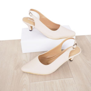 Sepatu Wanita Aulet Mules Sandal Heels Hak Lancip Wanita Formal