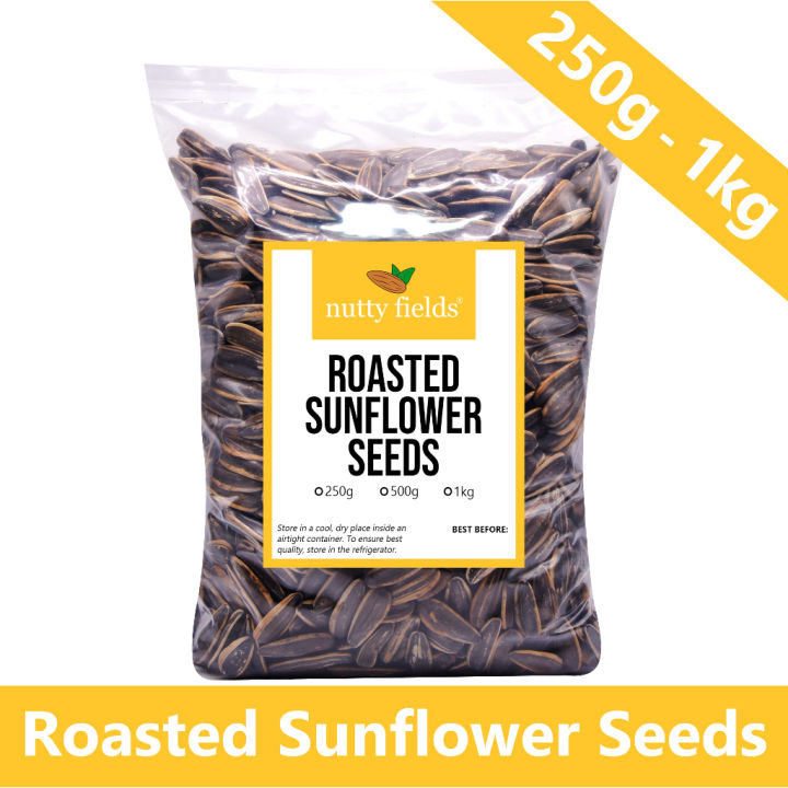 Roasted Flavored Sunflower Seeds In Shell (250g 1kg) by Nutty Farm