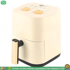 [New] Household Electric Air Fryer with 360  Hot Air Circulation Mini Air Fryer Timer and Auto Shut-off for Healthier Food in Minutes