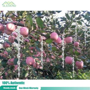 12x BIRD Repellent หมุน Rod สะท้อนแสงเกลียวยับยั้งอุปกรณ์ควบคุม