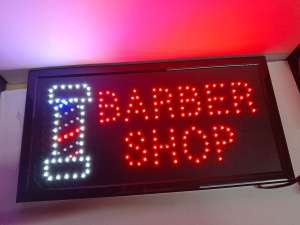 NEW ARRIVAL Barbershop led sign