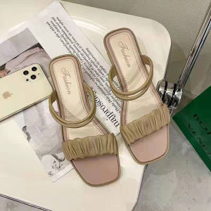 [ส่งเร็วพิเศษ!] FLY SHOP ขายดี 602 # รองเท้าแตะแฟชั่นผู้หญิงรองเท้าแตะทุกแบบพื้นกันลื่นนุ่มขนาดมาตรฐาน: 36-40 รองเท้าแตะรองเท้าส้นสูงรองเท้าส้นแบนsandals，High heels，Flat shoes，