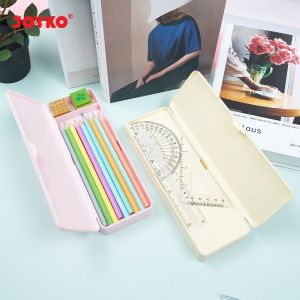 Kotak Tempat Pensil Dua Sisi - Pencil Case 2 Side Joyko PC-5011