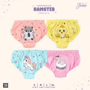 Jobel Girl Underwear Hamster edition