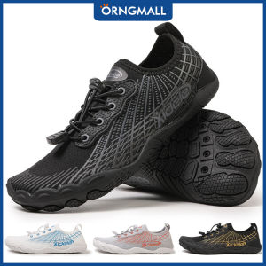 ORNGMALL Mens Outdoor Sports Shoes Swimming Pool Shoes Fishing Water Sports Shoes Diving Wading Barefoot Beach Shoes Plus Size 35-46