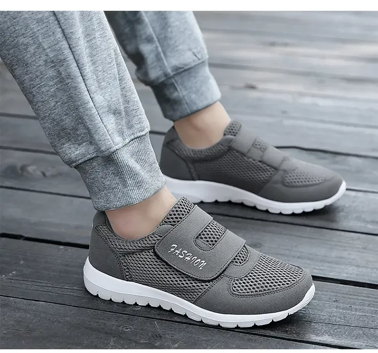 Diabetic Shoes Men Edema Shoes with Adjustable Closure Non Slip