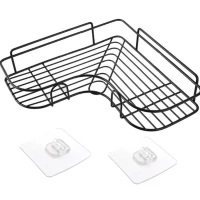 Kệ Góc Nhà Tắm Dán Tường Kệ Tam Giác Nhà Bếp Dán Tường Siêu Dính Chịu Lực 10kg