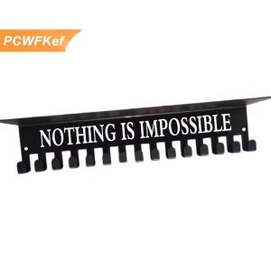 【PCWFKef】 Trophy hiển thị đứng huy chương móc áo với 15 móc kim loại chủ chốt Tương thích cho các trường học sự kiện văn phòng trang trí nội thất