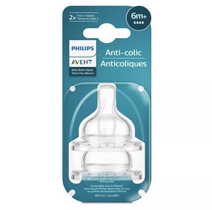 Anti Colic Fast Flow Teat Philips Avent Classic Anti Colic Baby