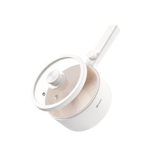 Simplus Nồi Điện Đa Năng DZGH002 Chống Dính 1.5L Thích Hợp Cho 2-3 Người Hai Mức Nhiệt Độ Nồi Lẩu Điện Nhỏ Nồi Tay Cầm Dài Chống bỏng- Bảo hành 1 năm 1 đổi 1