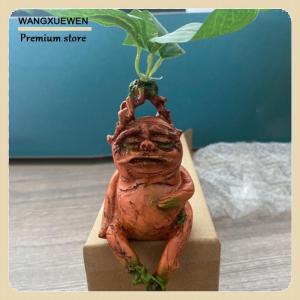 [COD] Mandrake Grass Resin Statue Landscape Ornament Art Figurine Crafts for Garden
