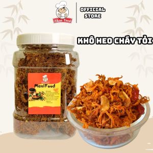 500G KHÔ HEO CHÁY TỎI MAXIFOOD