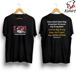 Baju Kaos Save Pegi Setiawan | Tshirt Kasus Vina | Kaos Lelucon Bagi Orang Kaya dan Tragedi Bagi Orang Miskin