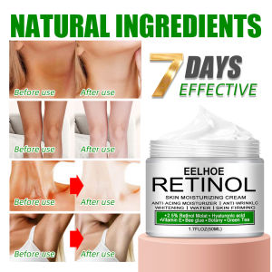 EELHOE RETINOL Whitening Cream KETIAK WHITENING cream Bleaching Face Body Lightening Cream Underarm Armpit Legs Knees 50ml techno