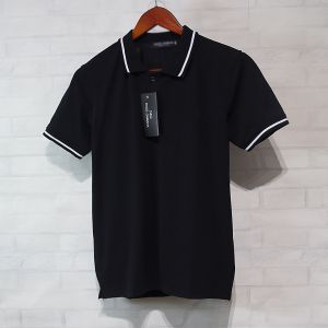 [LOẠI ĐẸP] Áo thun nam nữ vải cá sấu cổ bẻ tạo viền trơn mát thoải mái vận động