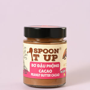 Bơ Cacao Đậu Phộng Spoon It Up – Ngọt Tự Nhiên Không Đường Tinh Luyện – Giàu Protein Phù Hợp Eat Clean & Keto