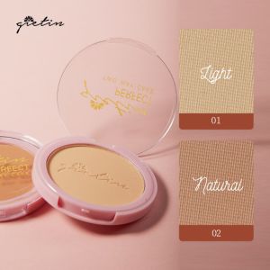 Mozo- Beauty powder Gietin Perfect Two Way Cake Powder Pressed Matte lightweight Oil Control GT12