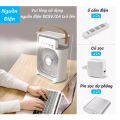 Quạt Điều Hòa Phun Sương Hơi Nước Mini 3 Chế Độ Tích Hợp Led , Quạt Phun Sương Mini AM147. 