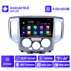 Seicane - 9 inch IPS Touchscreen Android 13.0 Car Radio GPS for 2009 2000 2001 2002 2003 2004 2005 2006 2007 2008-2016 NISSAN NV200 2Din AUTO Player Multimedia Support SWC Split Screen Netflix PlayStore Waze YouTube