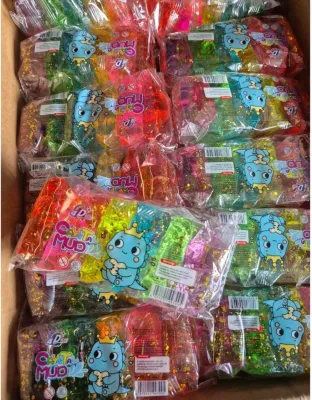 (VIRAL) PROMO mainan CRYSTAL MUD SLIME PACK 6 WARNA / CLAY BENING MAINAN ANAK / SLIME BENING ISI 6