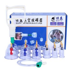 Vacuum Cupping Device Household Suction Cupping Jar Gas Tank Beauty Salon Special Non-Glass Moisture Absorption Tank Dampness Removing Suit