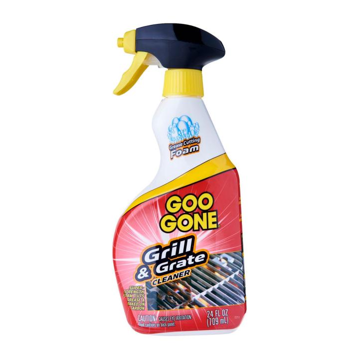 Goo gone grill and grate outlet cleaner