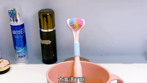 Toothbrush Eco-Friendly Toothbrush for Sustainable Oral Care Three-sided Manual Toothbrush Support Dental-Hygiene