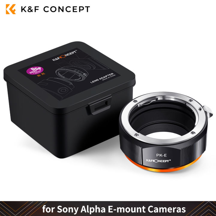 K&F Concept Lens Mount Adapter for Pentax K/PK, Minolta(AF), Contax/Yashica  (C/Y), Leica M(LM), Olympus OM, M39 Lens to Sony NEX E-Mount Camera