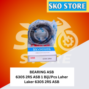 Bearing 6305 2RS ASB 1 Biji/Pcs Laher Laker 6305 2RS ASB Original Murah