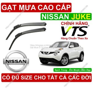 Gạt Mưa Kính Lái Nissan JUKE Cặp Gạt Mưa Kính Lái Cho Các Dòng Xe Nissan JUKE Có Đủ Size Cho Các Đời Xe Nissan JUKE