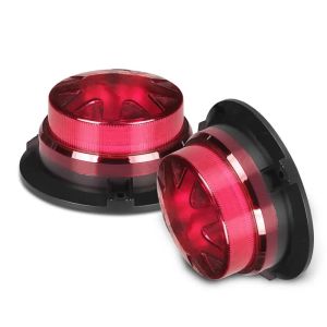 1pc Battery 24Led Strobe Light Wireless Amber Emergency Magnetic Flashing Warning Beacon For Vehicle Truck Tractor Golf 12V-30V
