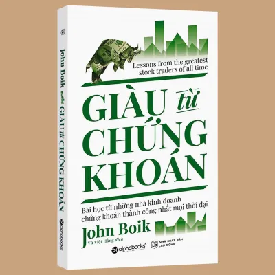 [Sách hay + freeship + giảm giá] Giàu từ chứng khoán