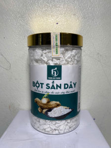 Bột sắn dây hợp tác xã Trung Huy hộp 500g tinh bột sắn dây nguyên chất thanh nhiệt mát gan hàng chuẩn xịn