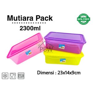 Mutiara Pack 2300ml KMP / Food Container / Varia Pack