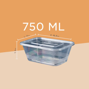 Goto Qlock Food Container Kotak Tempat Box Makanan Thinwall Plastik