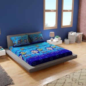 Sprei motif anak anti luntur size 90x200 100x200 120x200 160x200 180x2 LP