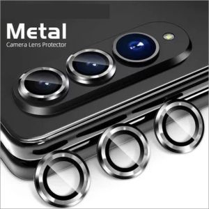 1Set Ring Pelindung Kamera Samsung Z Flip 4 5 6 7 Fold 4 5 6 7 Tempered Glass Lens Camera Protector