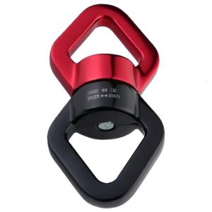 360 Degree Rope Swivels Connectors for Hammock Rock Climbing 30KN Climbing Swivels Aluminum Alloys Rotational Swivels