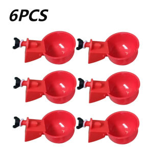 40pcs Automatic use of plastic bird and chickens water dispenser tools quail and pigeon water dispensers drinking bowls for poultry farms Chickens Water Cups