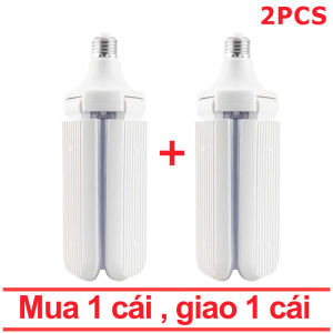 Mua 1 cái  giao 1 cái Bóng Đèn LED 45W E27 Đèn Treo Độ Sáng Cao Tiết Kiệm Năng Lượng Tại Nhà 220V Cánh Quạt Có Thể Gập Lại Góc Điều Chỉnh