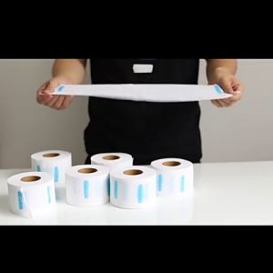 ผ้าพันคอสำหรับร้านทำผม/กระดาษตัดผม อุปกรณ์ร้านทำผม ผ้าพันคอแบบใช้แล้วทิ้งสำหรับเด็ก ใช้ในร้านทำผม