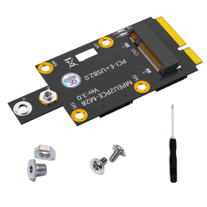 อะแดปเตอร์สำหรับ Mini PCIE M.2พร้อมสล็อตคู่สำหรับโมดูล3G/4G/5G สำหรับเดสก์ท็อป3042/3052ชนิด M.2คีย์ B
