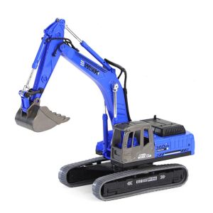 ONFIN Simulation Excavator Model Toy Rotatable Flexible Joints Construction Vehicle Model Birthday Gift 7 Styles Engineering Vehicle Toy Boys Gifts
