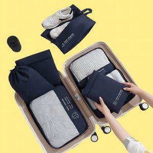 Travel-Friendly 7-Piece Luggage Sorting Bag Set with Packing Cubes RH2532
