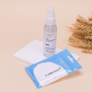 CAREVISY Lens Cleaning Solution and Spectacle Cloth Microfiber Cleaning Cloth Combo Spray Len Cleaner for Spectacles Glasses Camera Lenses Phones Jewelry Laptops etc