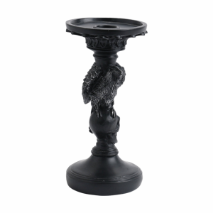 CMIEWN5 Resin Craft Halloween Skull Candlestick Creative Realistic Skull Candle Holder Easy To Use Candlestick Halloween Decor Ghost Festival
