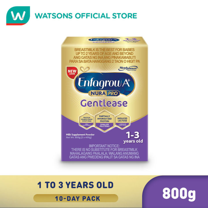Enfagrow A+ Gentlease Infant Formula Powder for 1-3 years old 800g